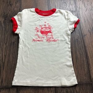 ❌NOTAVAILABLEE❌ Social Culture White and Red Cotton Shirt
